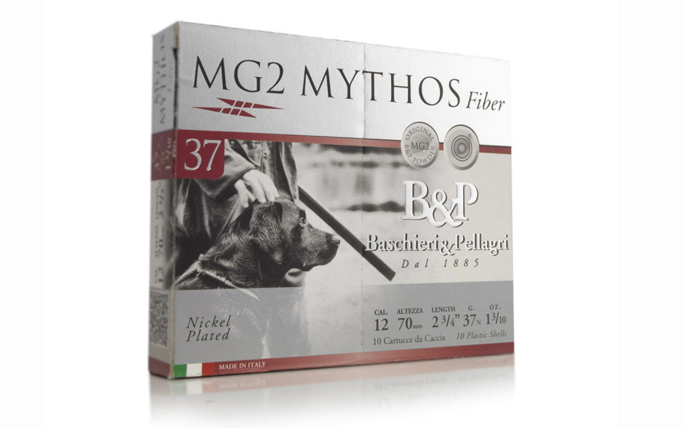 Baschieri & Pellagri: cartucce da caccia MG2 Mythos fiber cal. 12 37g