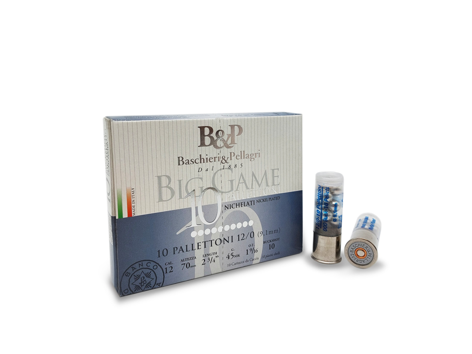 BIG GAME 10 PALLETTONI – NICKEL PLATED