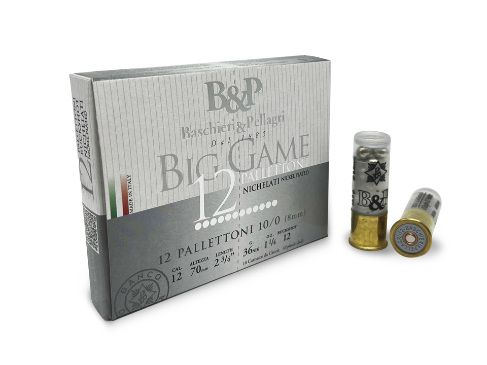 BIG GAME 12 PALLETTONI – COPPER PLATED