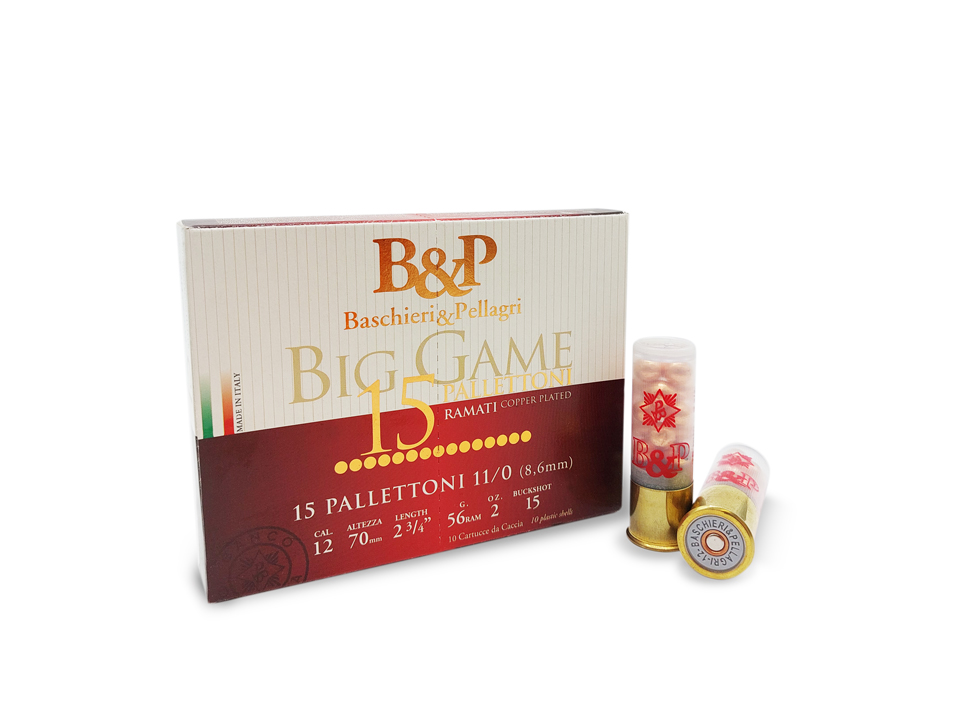 BIG GAME 15 pallettoni – Copper Plated