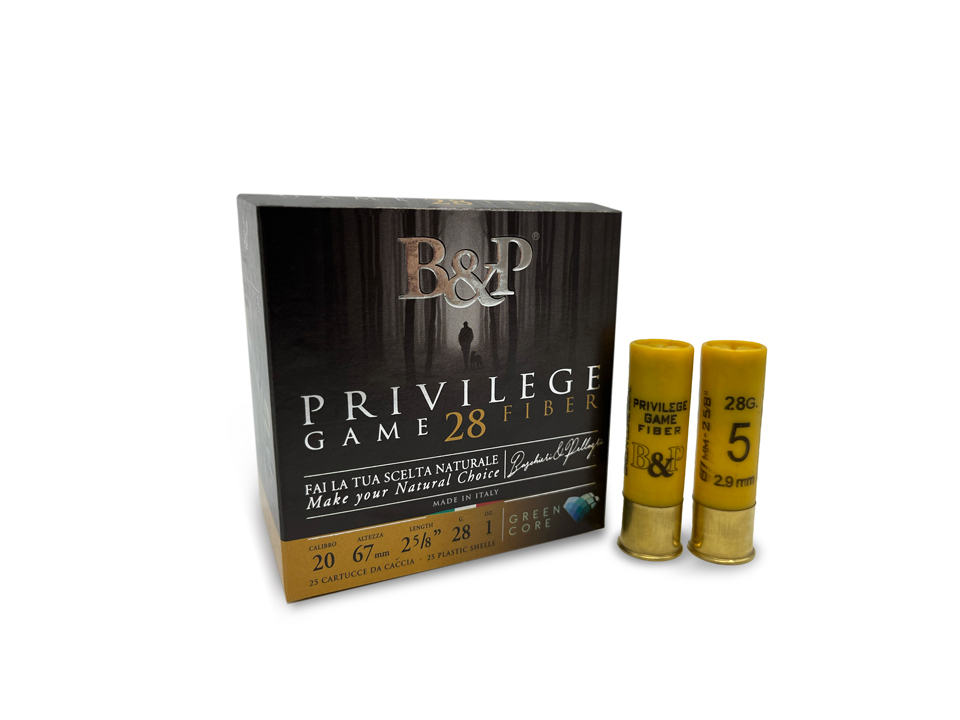 PRIVILEGE GAME 28 FIBER CAL. 20