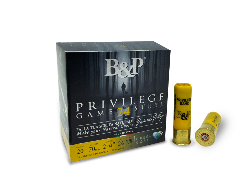 PRIVILEGE GAME STEEL CAL. 20